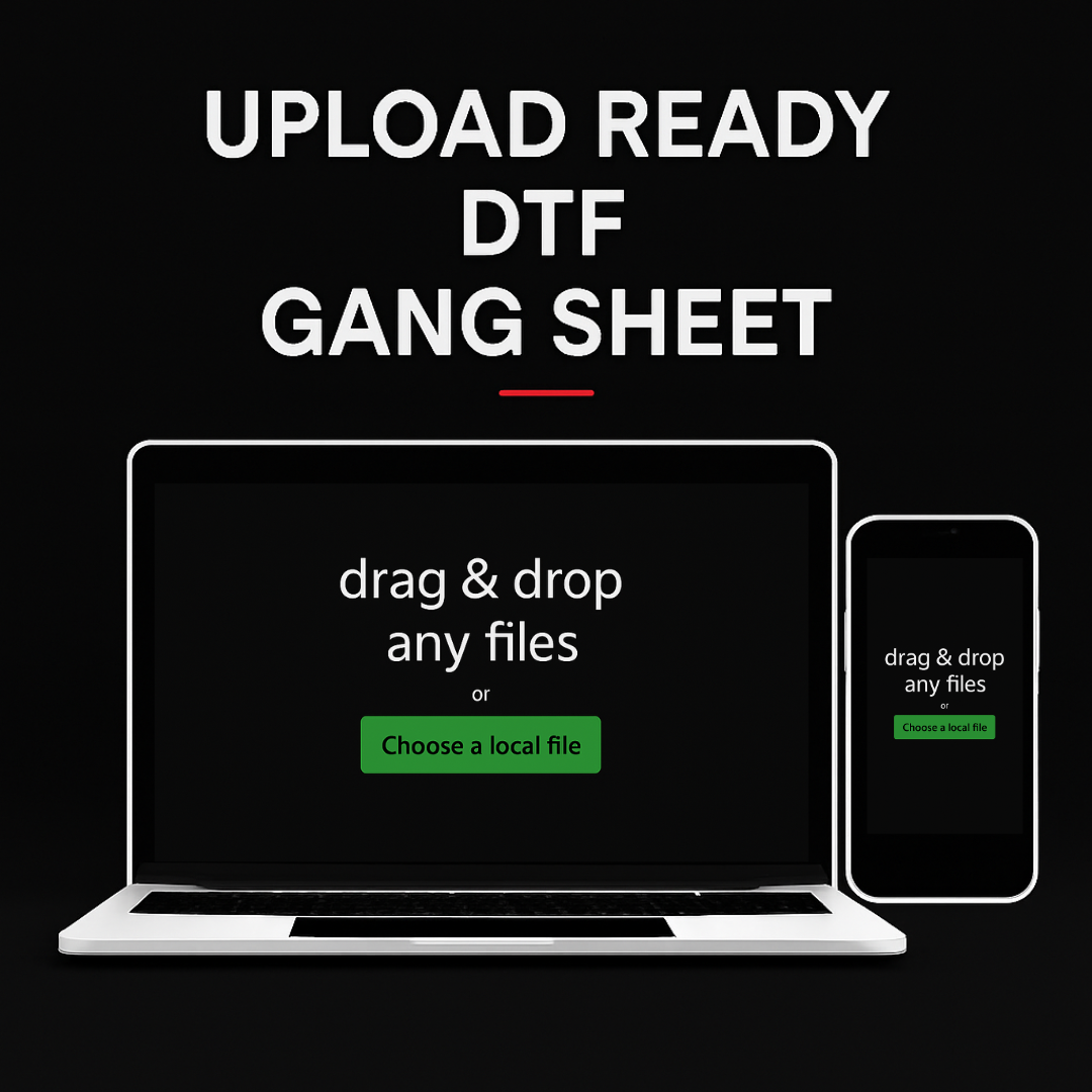 Upload Ready DTF Gang Sheet